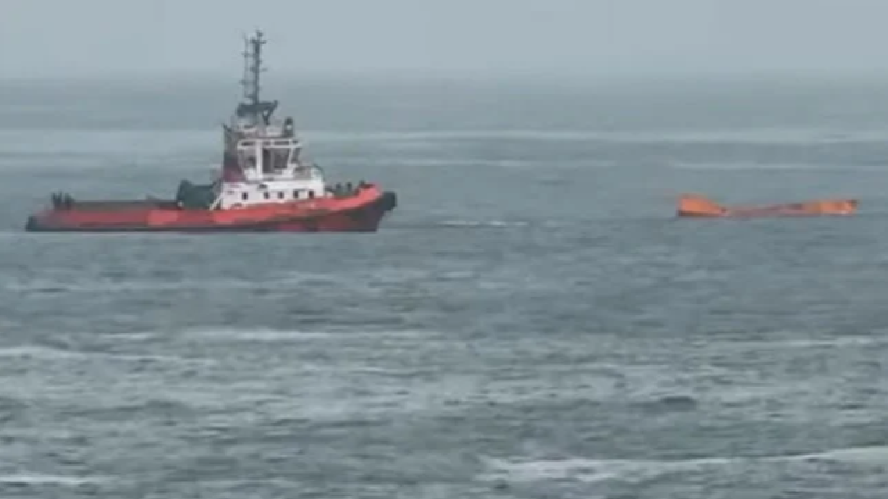 85 Containers Plunge into Sea at Casablanca Port