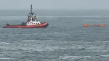 Kazablanka Limanı’nda 85 Konteyner Denize Düştü, Seferler Durduruldu