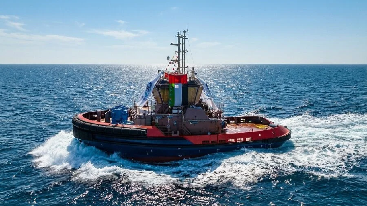 MED MARINE, Noatum için inşa ettiği römorkörü suya indirdi