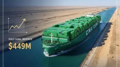 Süveyş’te Kritik Eşik: Riskler Sürerken Gelirler Arttı