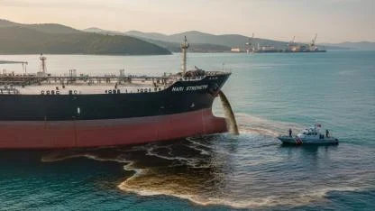Yalova'da Dev Tankere 17 Milyon TL Kirlilik Cezası!