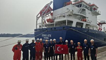 ATAKO Denizcilik’in Yeni Tankeri "DENIS ATK" Türk Bayrağı Çekti
