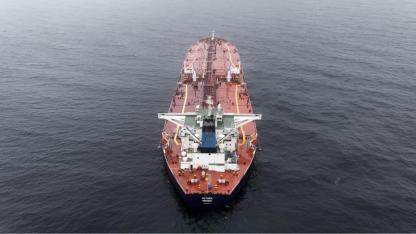 İstanbul Boğazı'na yaklaşırken vurulan MT Altura görüntülendi