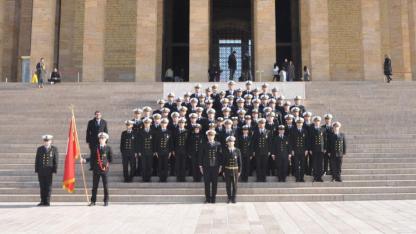 İTÜ DF (YDO) öğrencileri Anıtkabir'i ziyaret etti
