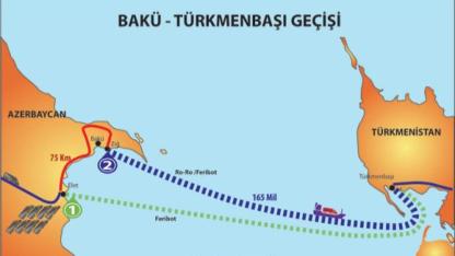 Hazar’ı geçmek isteyen araçlar 10 gündür gemi bekliyor!