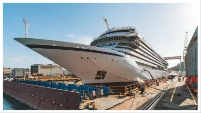 Fincantieri, Hidrojenli Dev Yolcu Gemisini Suya İndirdi