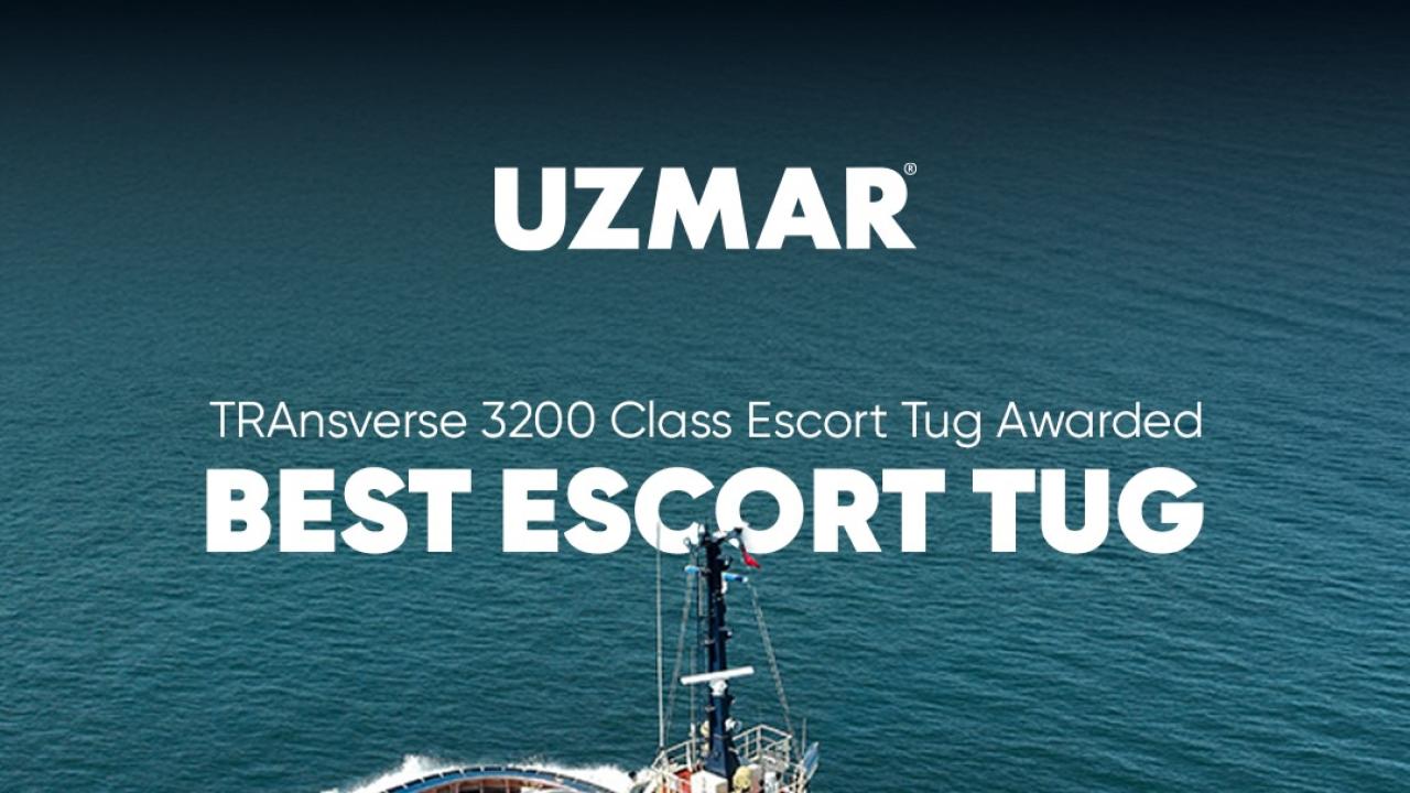 UZMAR imzalı römorköre uluslararası ödül