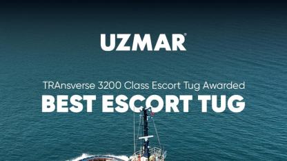 UZMAR imzalı römorköre uluslararası ödül