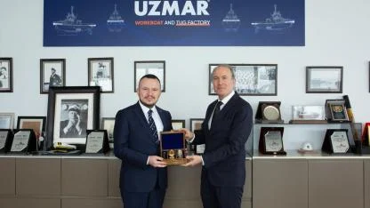 UZMAR, SSB Heyetini Tersanesinde Ağırladı