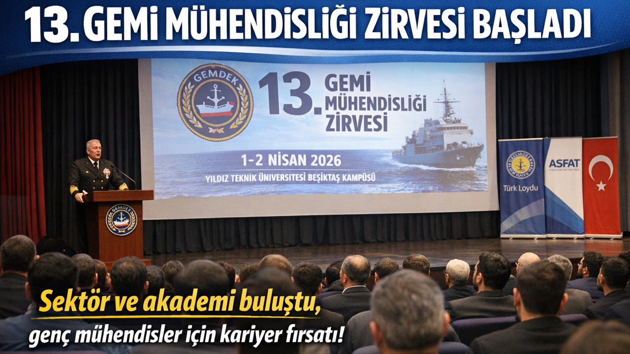 13’üncü Gemi Mühendisliği Zirvesi başladı