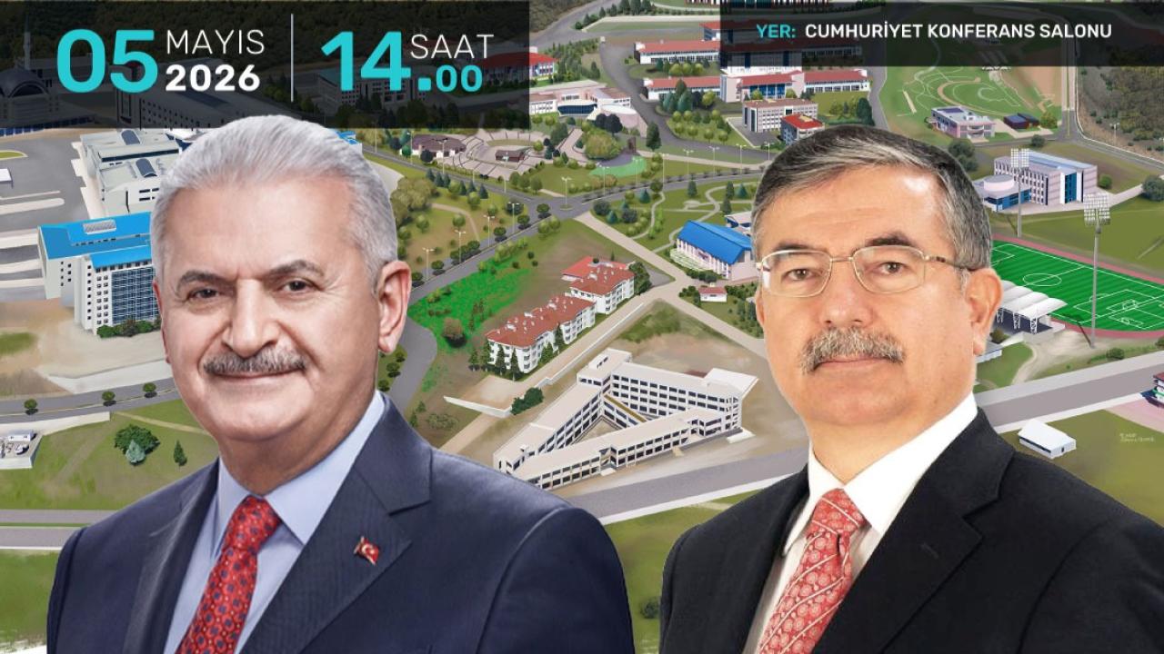 Binali Yıldırım ve İsmet Yılmaz’a fahri profesörlük