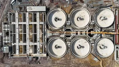 Cumhuriyet İçme Suyu Arıtma Tesisi 2. Kademe İnşaatı Sürüyor