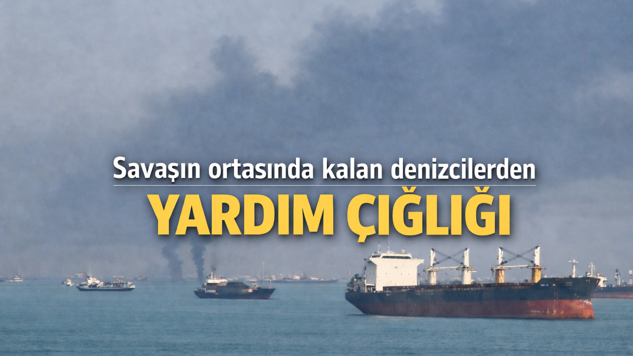 Savaşın ortasında kalan denizcilerden yardım çığlığı