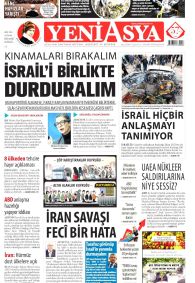 Yeni Asya Gazetesi Gazete Manşeti