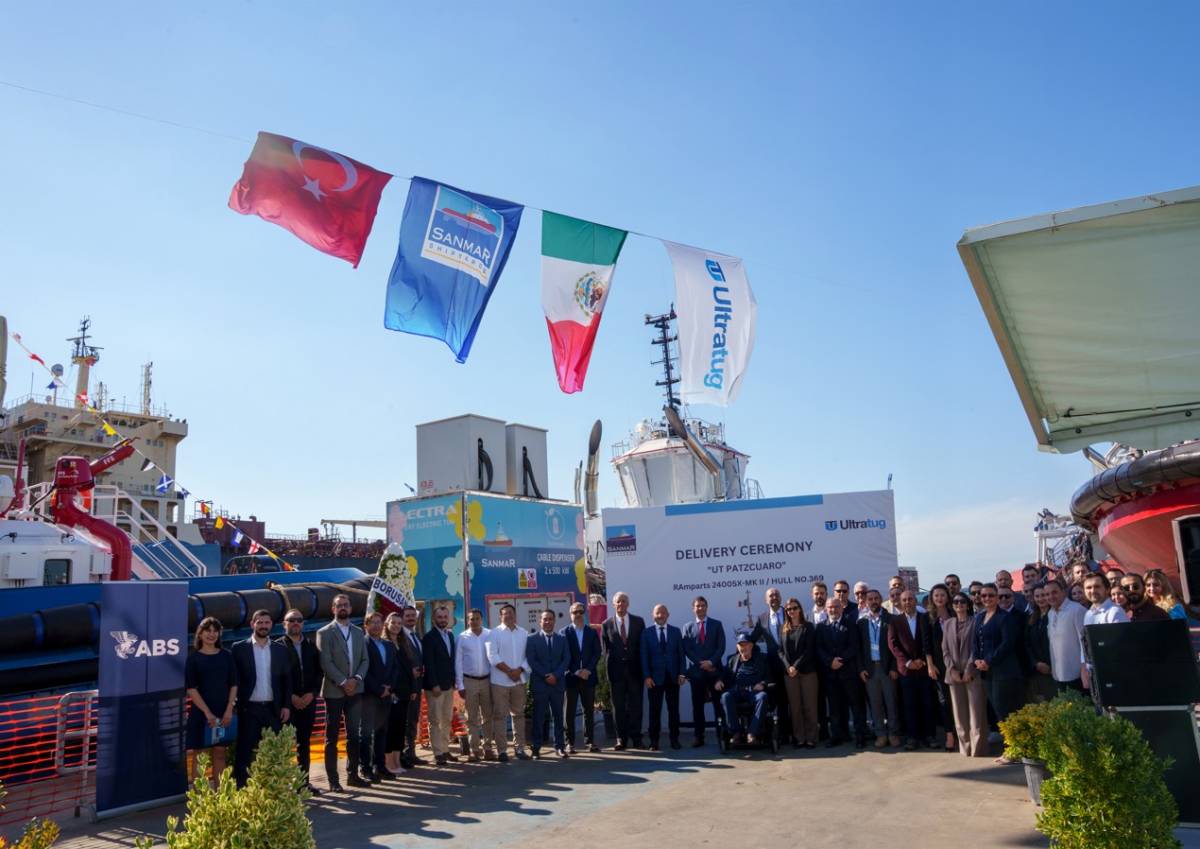 Sanmar, Ultratug’a İlk Römorkörünü Teslim Etti