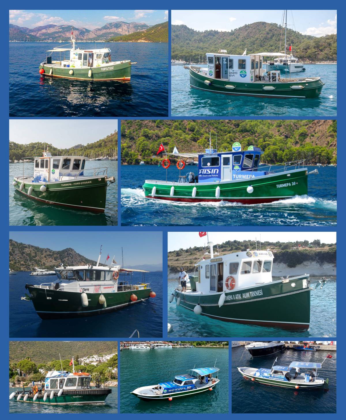 9 atık alım teknesi ile 3 milyon litre atığın denizlere karışması engellendi