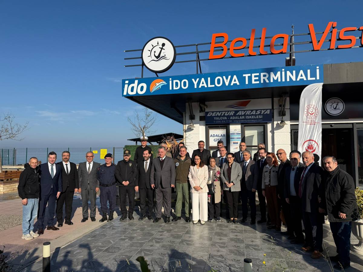 İDO Yalova İskelesi’ne Engelli Erişilebilirliği Sertifikası