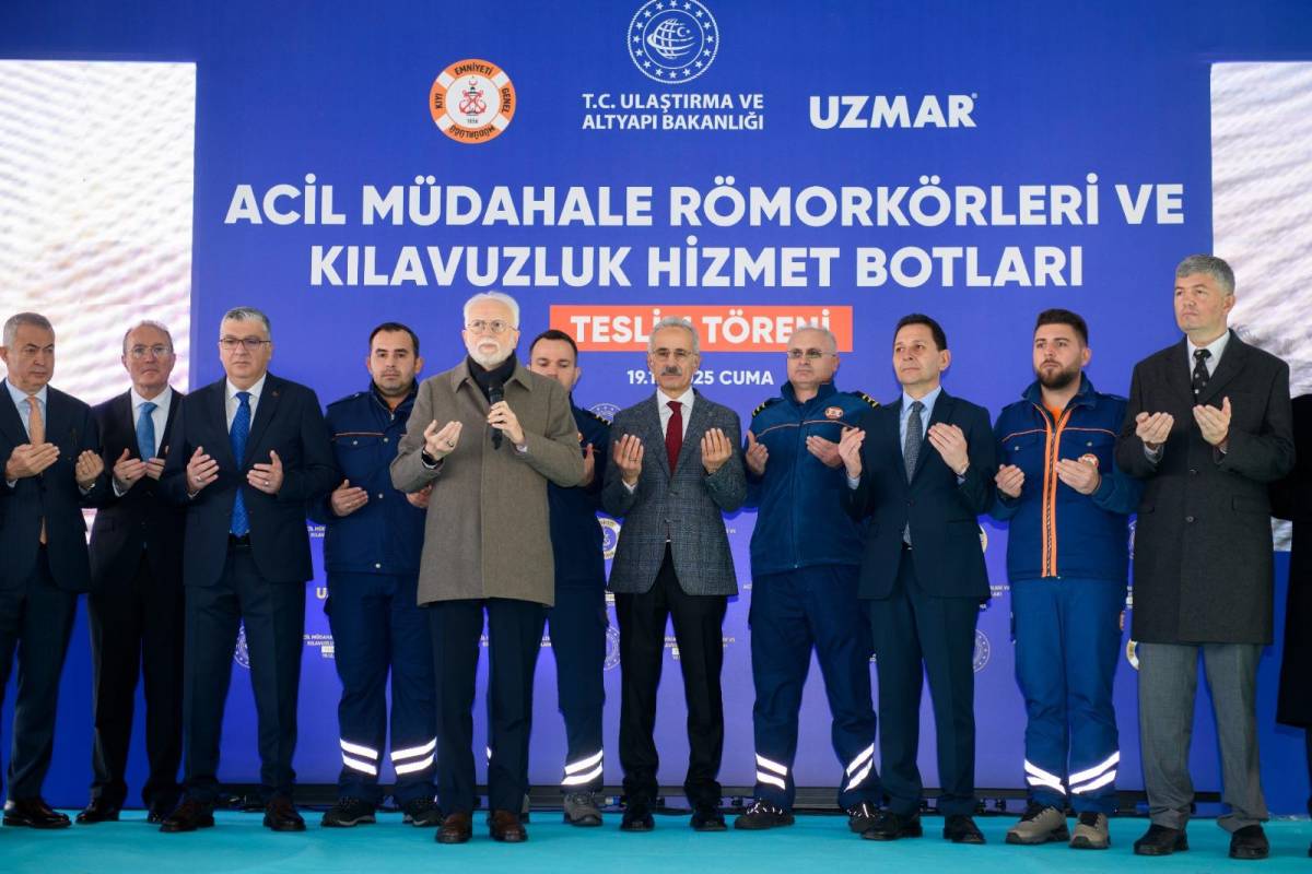 UZMAR imzalı 8 yeni deniz aracı Kıyı Emniyeti’nde