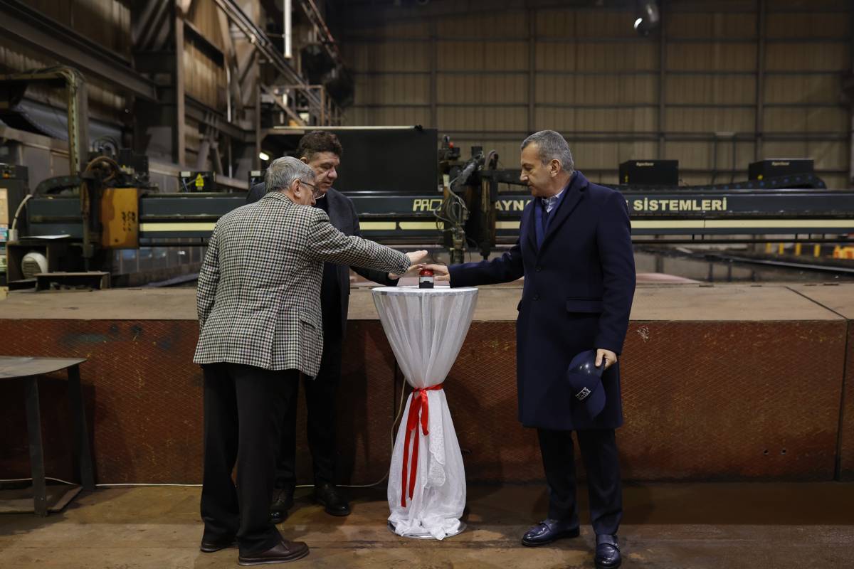 DESAN’ın Malezya'ya  2. Geminin Sac Kesme Töreni Gerçekleşti