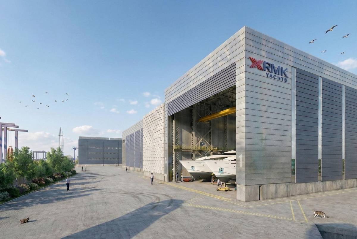 RMK Marine Yeni Yat Tersanesi İnşasına Başladı