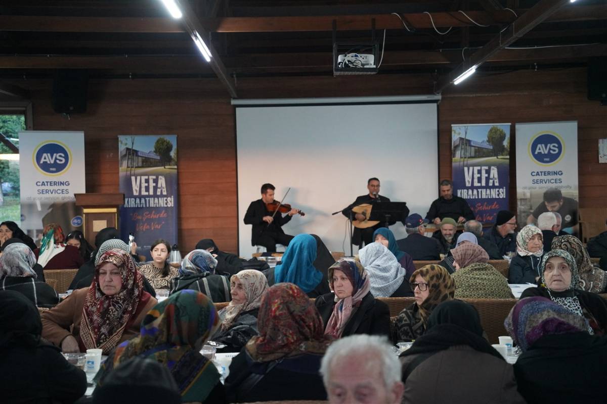 AVS, Vefa Kıraathanesi ile Üçüncü Kez İftar Sofrasında Buluştu