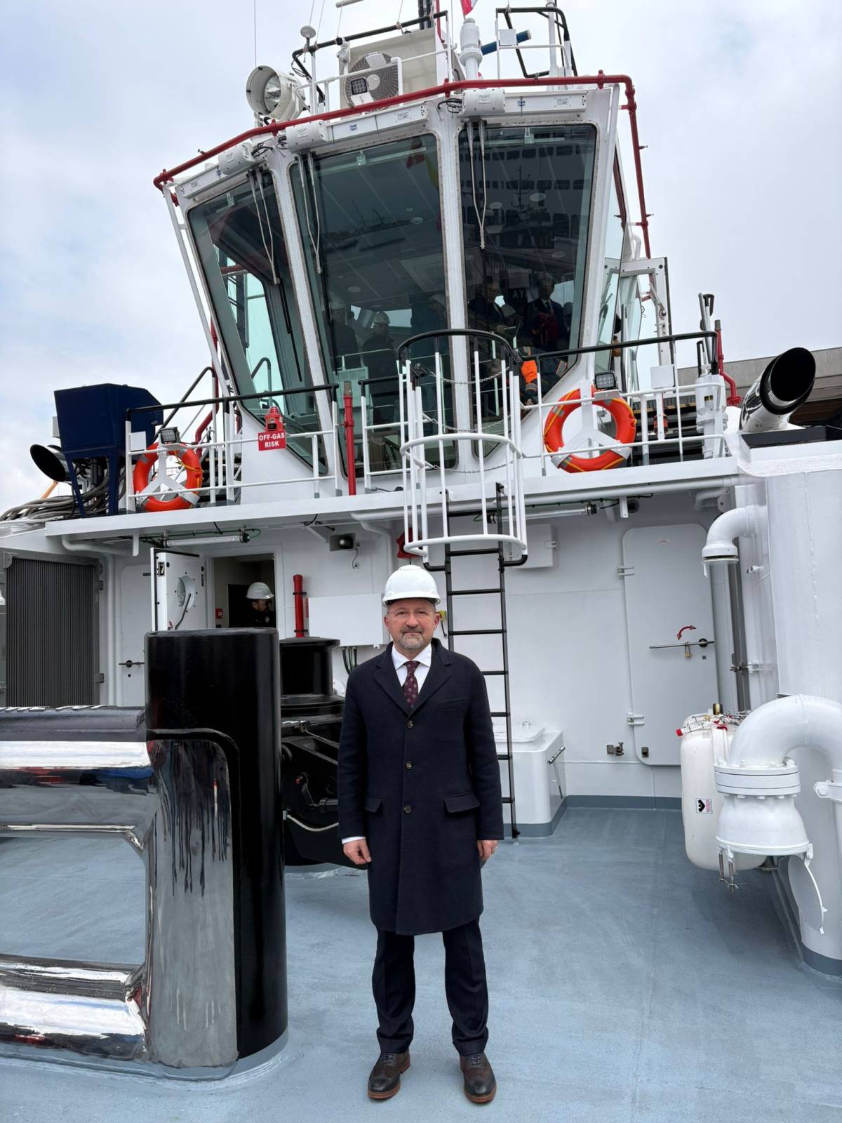 SANMAR, BOTAŞ'a  İnşa Ettiği 4 Tam Elektrikli Römorkörü Teslim Etti