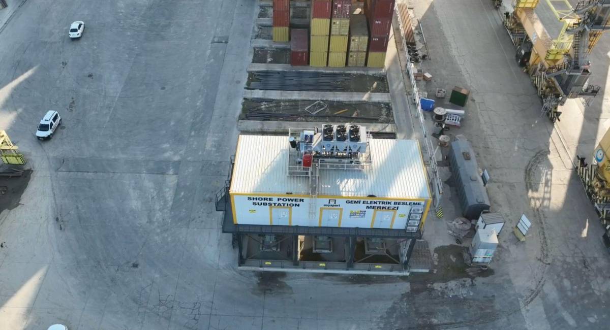 Asyaport'ta Kıyı Elektriği Sistemiyle 5 Bin Ton Karbon Emisyonu Önlendi