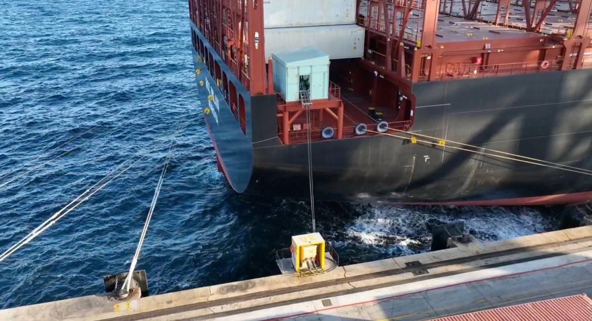 Asyaport'ta Kıyı Elektriği Sistemiyle 5 Bin Ton Karbon Emisyonu Önlendi