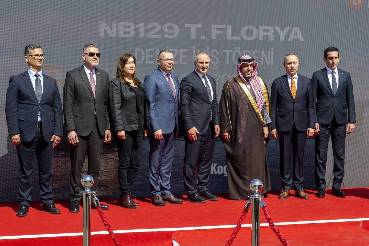 RMK Marine, Ditaş Denizcilik için İnşa Ettiği T. Florya’yı Denize İndirdi