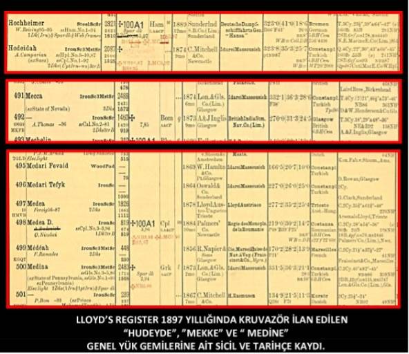 Dünyada Kruvazör yapılan ilk dört genel yük gemisi