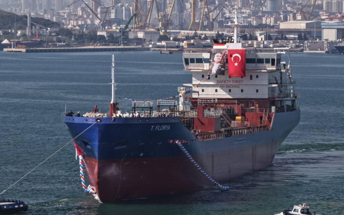 RMK Marine, Ditaş Denizcilik için İnşa Ettiği T. Florya’yı Denize İndirdi
