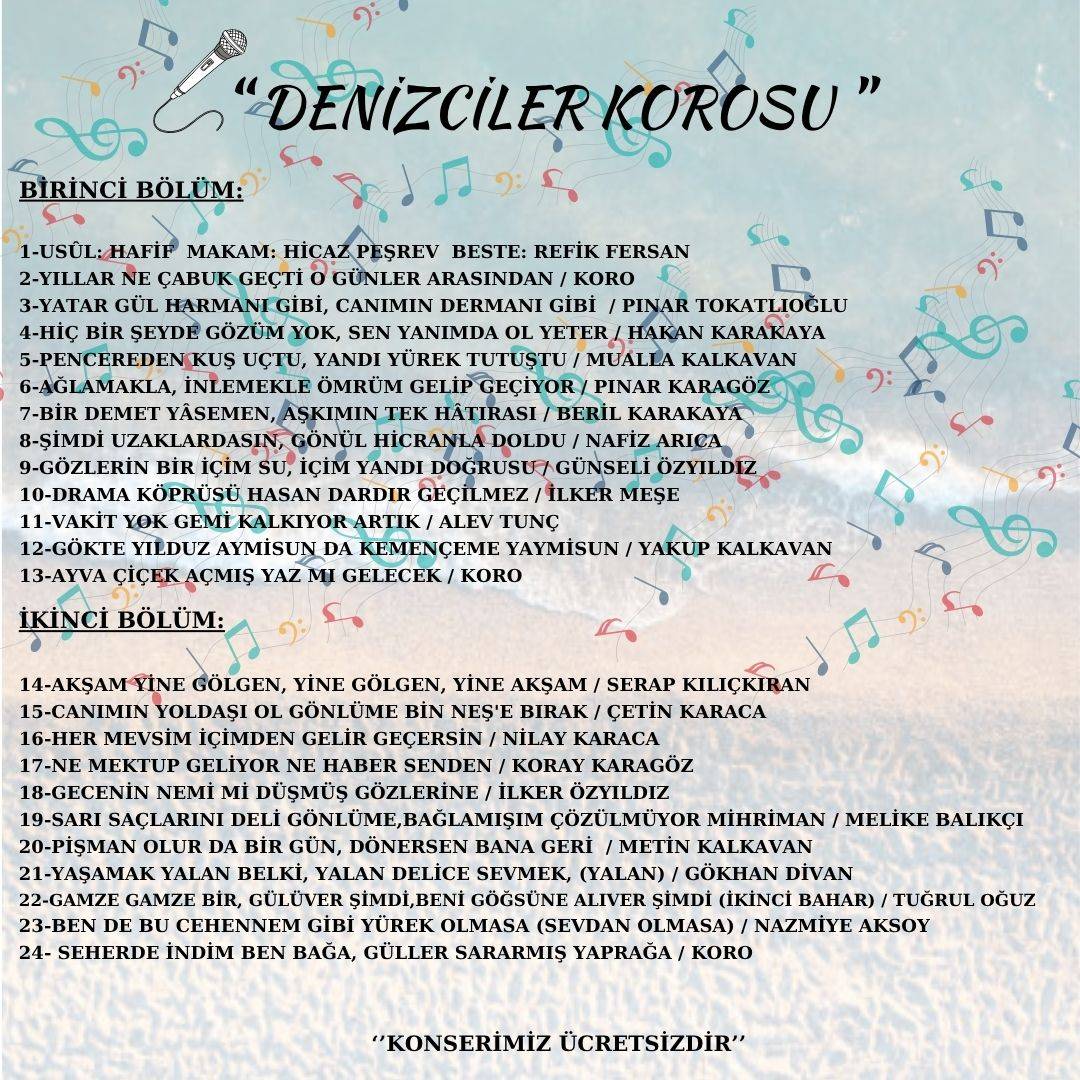 Denizciler Sahnede: Sektörün Devlerinden Müzik Ziyafeti