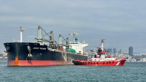 JOSCO TAICANG isimli 197 metrelik gemi Haydarpaşa önlerinde karaya oturdu!