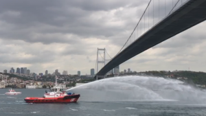 UZMAR&#039;ın inşa ettiği KURTARMA 13 römorkörü Çanakkale Boğazı’na uğurlandı!